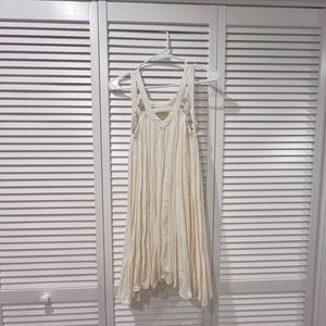 Free people dress, ivory, XS